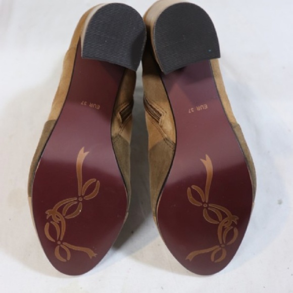 Poetic Licence Patchwork Places Leather Ankle Boot - Picture 5 of 7